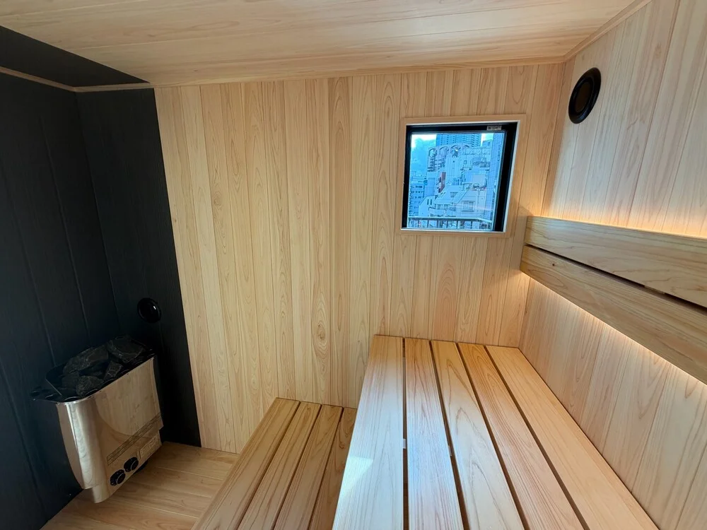 東京・品川 屋外用サウナ「MORI SAUNA YAKISUGI」体験ショールーム
