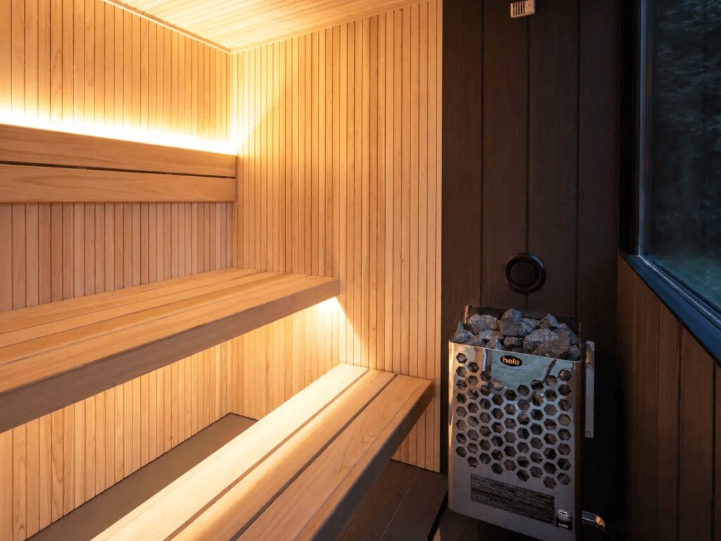 MORI SAUNA 内装 屋外用サウナ