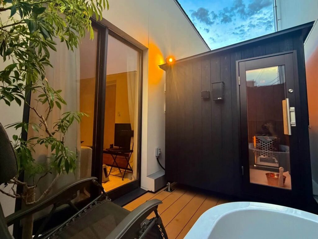 MORI SAUNA 屋外用サウナ 東京ショールーム